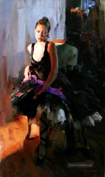 Impressionismus Werke - Hübsches Mädchen MIG 21 Impressionist
